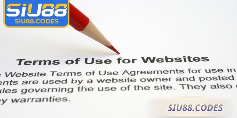 Điều Khoản Sử Dụng 2 Nội dung trong điều khoản sử dụng Siu88